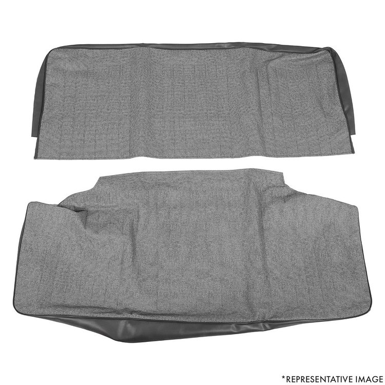 43-2121-324-330W Rear Upholstery, OE Pattern  1950-1967 Volkswagen Bus, Como Green Vintage Vinyl