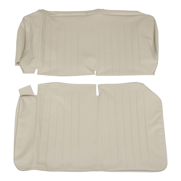 43-2120-05 Rear Upholstery, OE Pattern 1968-1973 Volkswagen Bus, Off-White Basketweave Vinyl