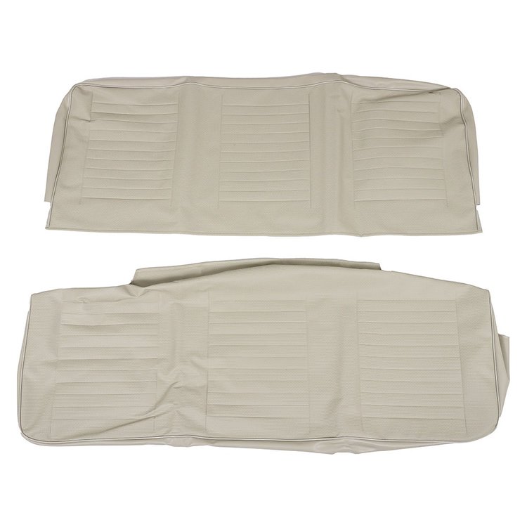 43-2124-05 Rear Upholstery, OE Pattern 1968-1979 Volkswagen Bus, Off-White Basketweave Vinyl