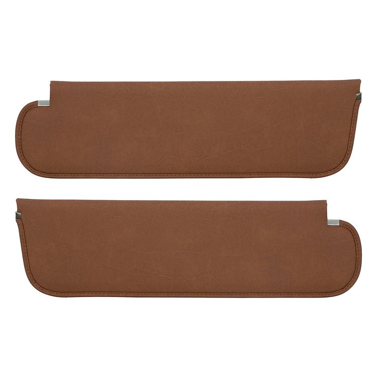 21-8302-510 Sun Visors 1967-1972 Chevy/GMC Truck Standard cab, Buck Distressed Vinyl