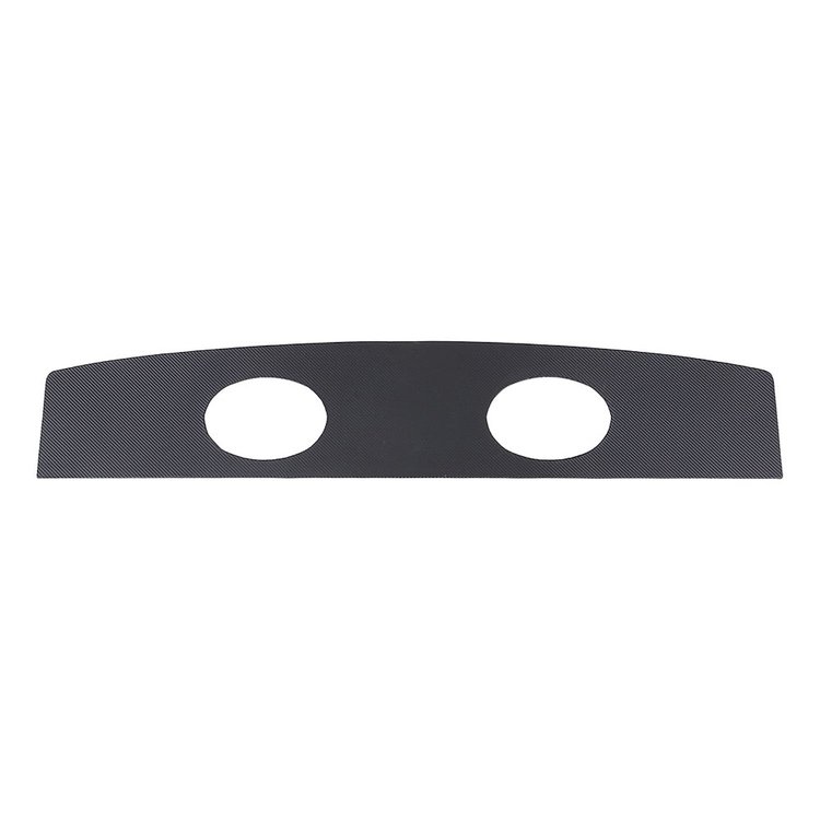 10-7027-6500 Package Tray, 1965-1967 Ford Mustang, Black Carbon Fiber Vinyl