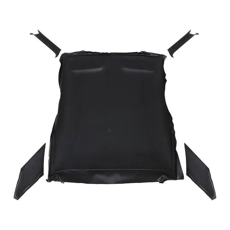 20-8400-2295 Molded Headliner Sport Pattern 1968-1972 Chevy Nova 2 Door Coupe, Black Madrid Vinyl