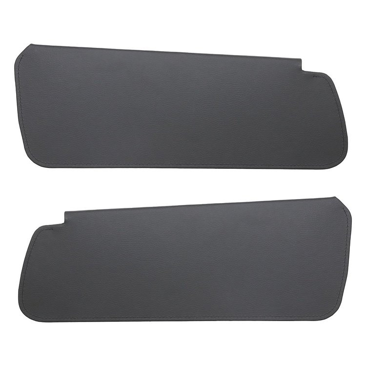 21-8304-6525 Sun Visors 1988-1998 Chevy/GMC Truck Standard cab, Charcoal Black Verona Vinyl
