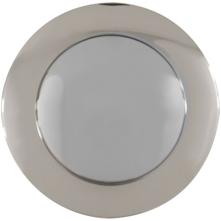 27-9025 9-Hole Chrome Horn Button Covered Holes 1967-1994 Chevy/GMC/Pontiac/Oldsmobile/Buick , Chrome Aluminum