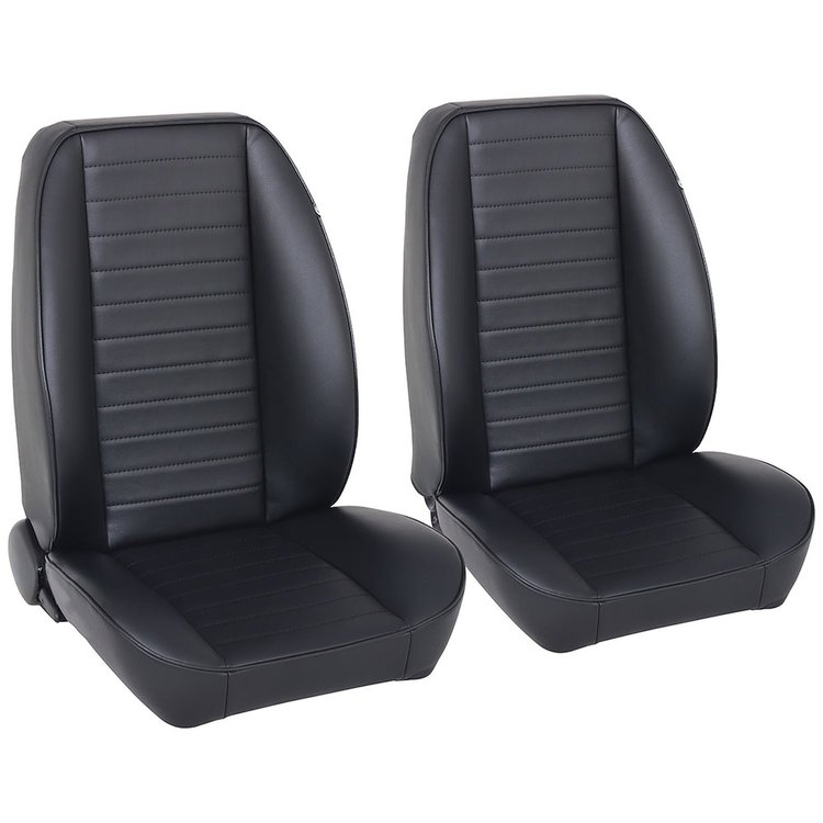 47-9460-6470 So-Cal Bucket Seat with Bolsters, Black Yukon Cricket Vinyl