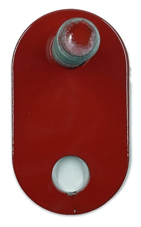 1005-1SR Spohn 1005-1SR Torque Arm Rotator Plate for Thrustator Rotator [Bright Red]