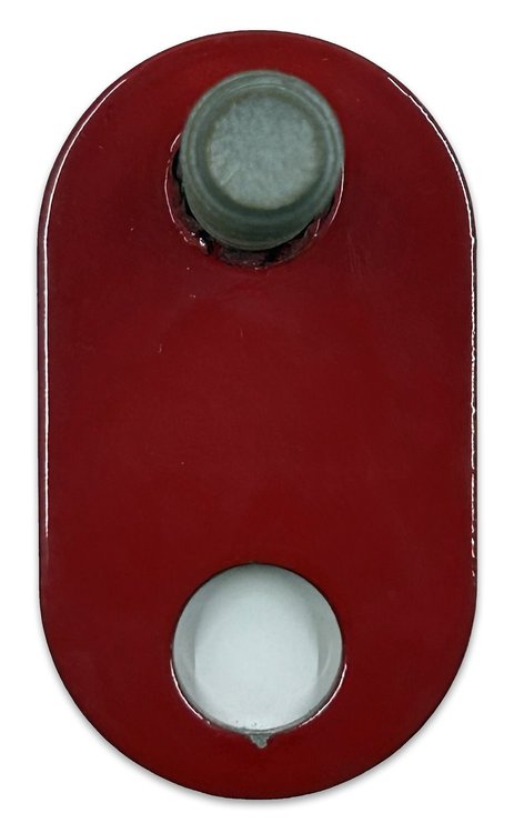 1005-SR Spohn 1005-SR Torque Arm Rotator Plate for Solid Rotator [Bright Red]