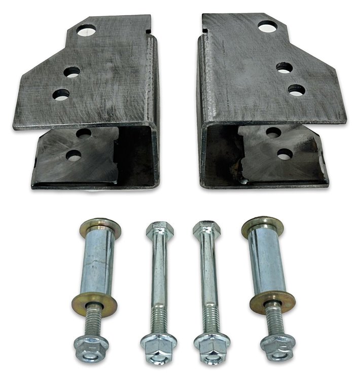 210-M Rear Lower Control Arm Relocation Brackets, 1982-2002 F-Body Camaro & Firebird