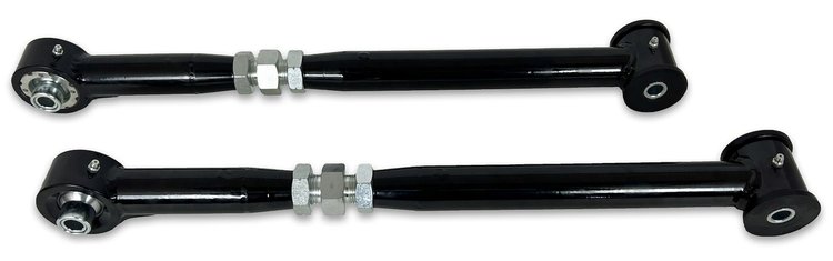 237B Rear Lower Control Arms, Del-Sphere & Poly Bushing, 1971-1996 GM B-Body [Black]