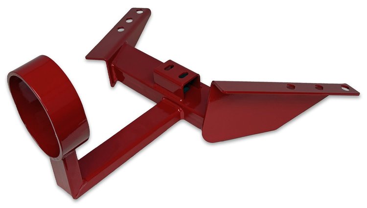 400XM-FLR Turbo 400 Trans Crossmember, DS Loop, 1982-1992 F-Body Camaro & Firebird [Red]