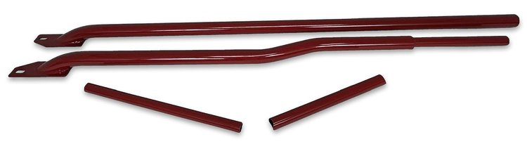 503R Tubular Subframe Connectors, 1982-1992 GM F-Body [Bright Red]