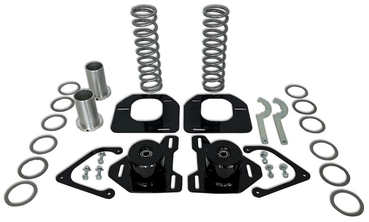 737-12-350 Pro Touring Adjustable Front Coil Over Kit, 350 lb. Springs, 1982-1992 GM F-Body