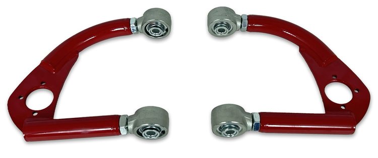 743-DSR Tubular Front Upper A-Arms w/ Pivot Joints, 1993-2002 GM F-Body [Bright Red]