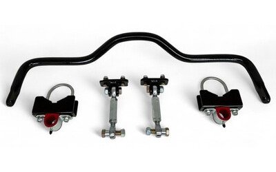 920-300B Pro-Series Rear Anti-Roll Drag Sway Bar 1978-1988 GM G-Body, Fits 3 in. Axle Tubes [Gloss Black]
