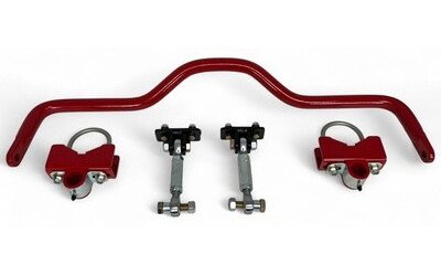 920-300R Pro-Series Rear Anti-Roll Drag Sway Bar 1978-1988 GM G-Body, Fits 3 in. Axle Tubes [Bright Red]