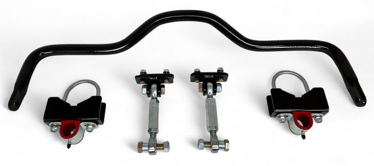 920-325B Pro-Series Rear Anti-Roll Drag Sway Bar, Fits 3.25 in. Axle Tubes, 1978-1988 GM G-Body, Gloss Black