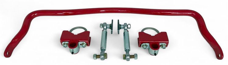 921-300R Pro-Series Rear Drag Sway Bar, 3.00 in. Axle Tubes, 1982-2002 GM F-Body [Red]