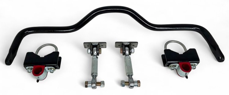 922-300B Pro-Series Rear Anti-Roll Drag Sway Bar, Fits 3.00 in. Axle Tubes, 1968-1972 GM A-Body, Gloss Black