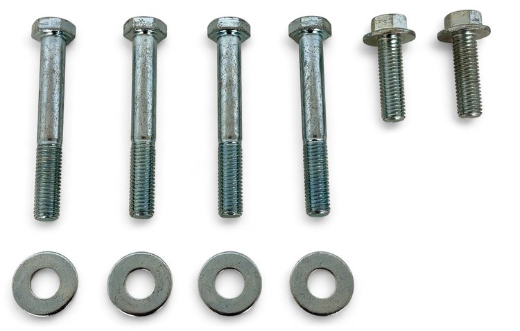 969 Front K-Member Crossmember Mounting Hardware Bolts Kit, 1993-2002 GM F-Body
