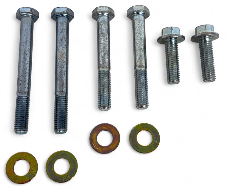 972 Front K-Member Crossmember Mounting Hardware Bolts Kit, 1982-1992 GM F-Body