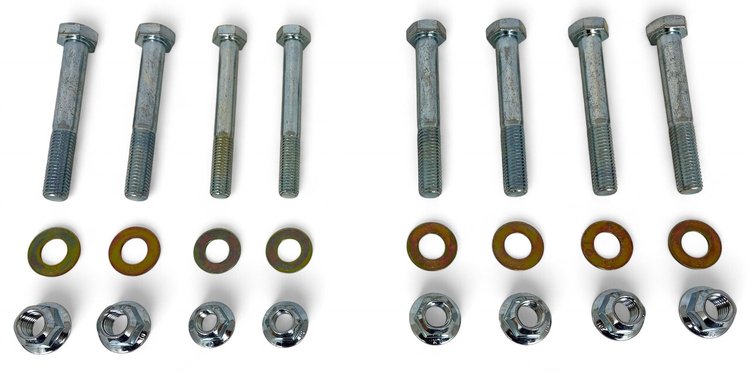 975-977 Rear Control Arms Mounting Hardware Bolts Nuts Washers, 1971-1996 GM B-Body