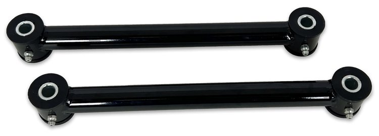 D09-1500-REL Tubular Rear Sway Bar End Links, Factory Ride Height, Fits Select Dodge Ram 1500 4x4, Gloss Black