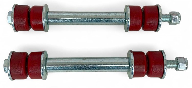 EL-19-416 Spohn Performance EL-19-416 Polyurethane Sway Bar End Links (Pair), Red Bushings