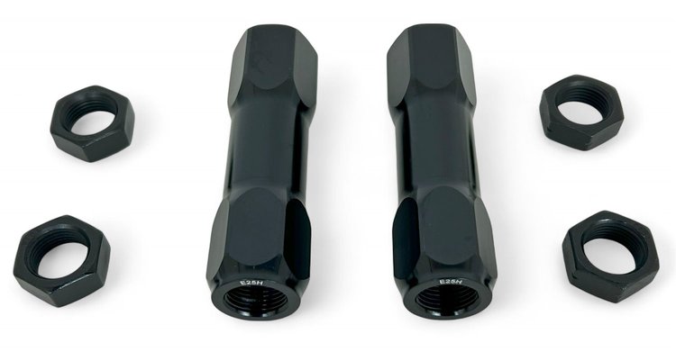 ES2004S-B Steering Tie Rod End Adjusting Sleeves Fits Select 1946-2005 Chevy, GMC, Olds, Pontiac, Ford, Plymouth, Dodge, AMC