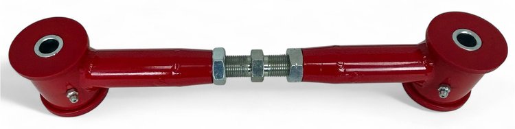 FG-604R Tubular Adjustable Rear Upper Control Arm, 1965-1974 Ford Galaxie, 1969-1974 Mercury Marauder, Bright Red