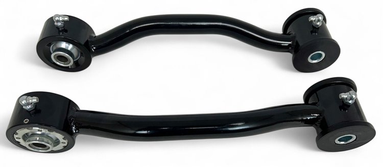 FT-607B Tubular Rear Upper Control Arms Fits Select 1972-1979 Ford, Mercury Models, Gloss Black