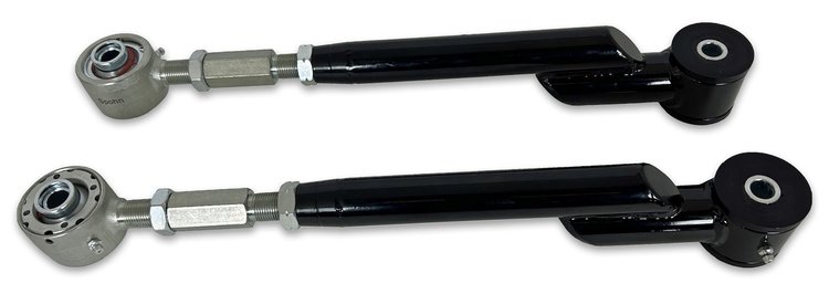 GMSUV-607B Adjustable Rear Upper Control Arms, Del-Sphere & Poly Bushing, 2000-2020 GM SUV [Black]