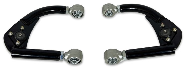 743-DSB-K6462 Tubular Front Upper A-Arms w/ Pivot Joints, 1993-2002 GM F-Body [Gloss Black]