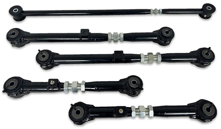 D09-1500-104B-209B-609B Rear Suspension Package, Altered Ride Height, Select Dodge Ram 1500 [Black]