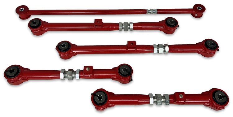 D09-1500-104R-209R-609R Rear Suspension Package, Altered Ride Height, Select Dodge Ram 1500 [Red]