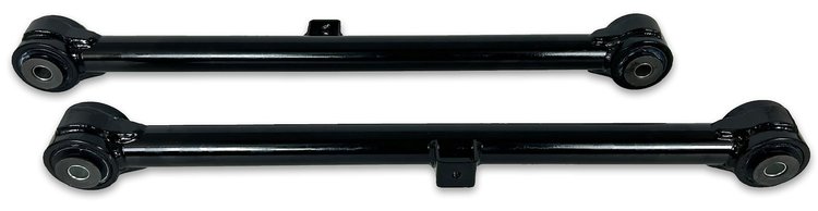 D09-1500-208B Rear Lower Control Arms w/ Rubber Bushings, Select Dodge Ram 1500 [Black]