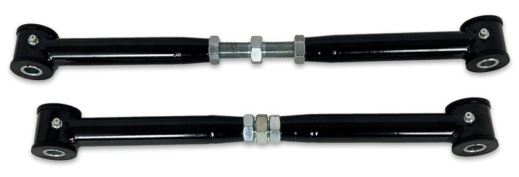 D09-1500-REL-LK Adjustable Length Rear Sway Bar End Links, Select Dodge Ram 1500 [Black]