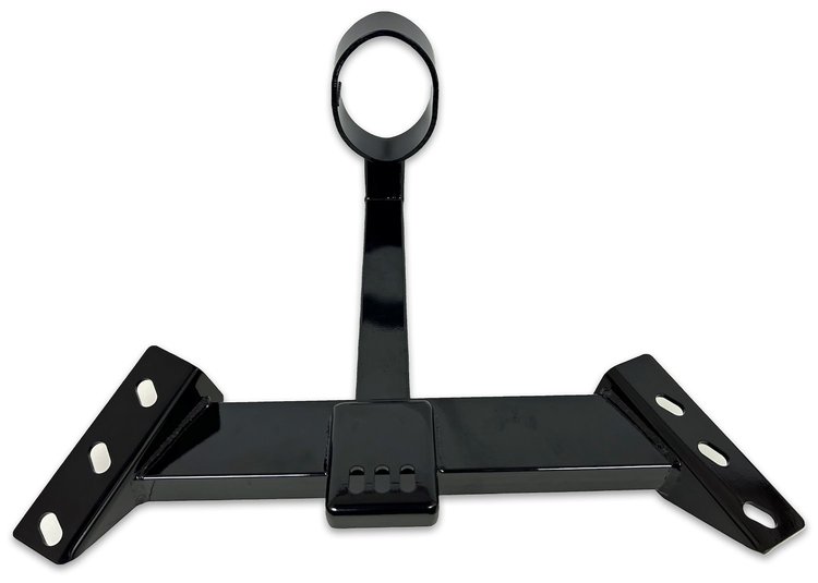 PGXM-FLB Powerglide Trans Crossmember, DS Loop, 1982-1992 GM F-Body [Black]
