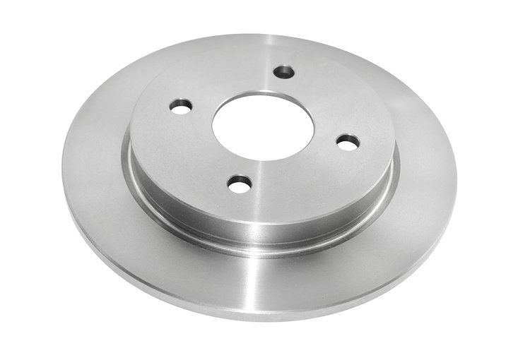 Street Series Plain Rear Brake Rotor, 02-05 Ford Focus En-Shield