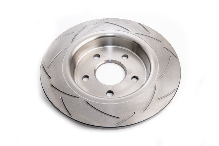 Street Series Front Slotted Rotor, 11-13 Ford Mustang GT