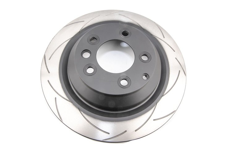 Street Series T2 Slot Brake Disc, 06-15 Audi Q7 / 04-11 Volkswagen Touareg