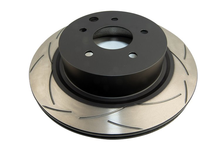 Street Series T2 Slot Brake Disc, 06-08 350Z / 05-08 G35 / 06-07 G35X