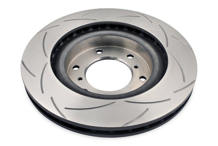 Street Series T2 Slot Brake Disc, 06-13 Mini Cooper R56