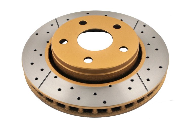 Street Series Drilled/Slotted Brake Disc, 07-17 Jeep Wrangler