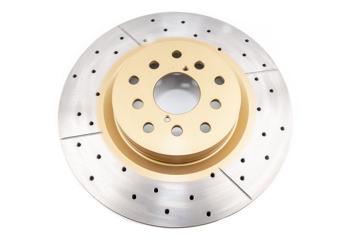 Street Series Drilled/Slotted Brake Disc, 05-08 Legacy GT