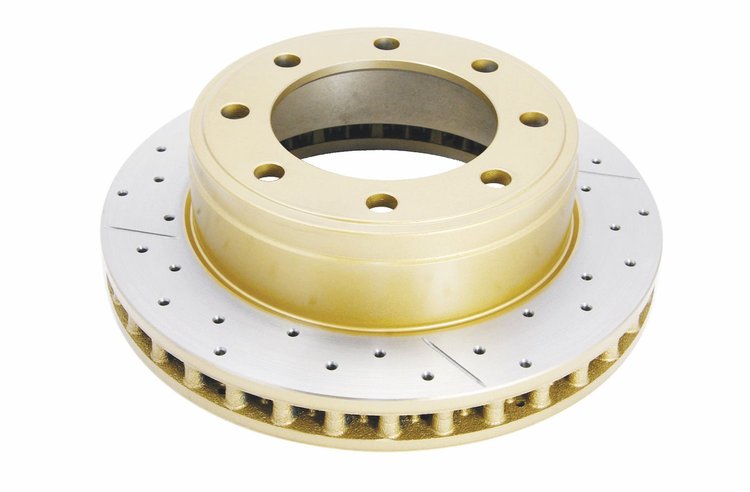 Street Series Drilled/Slotted Brake Disc, 12+ Subaru/Scion BRZ/FR-S (AU Spec) 10 Lug Slot