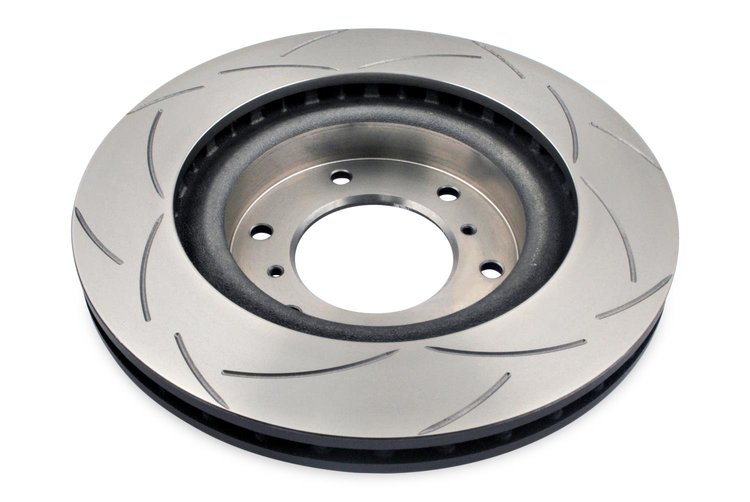 Street Series T2 Slot Brake Disc, 05-11 Mercedes W245 B180CDI & B200