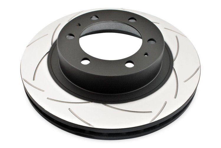Street Series T2 Slot Brake Disc, 07-14 Toyota FJ Cruiser 4X4 Survival