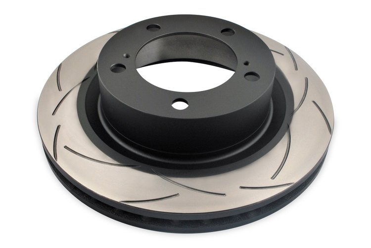 Street Series T2 Slot Brake Disc, 07+ Toyota Landcruiser 200 Series