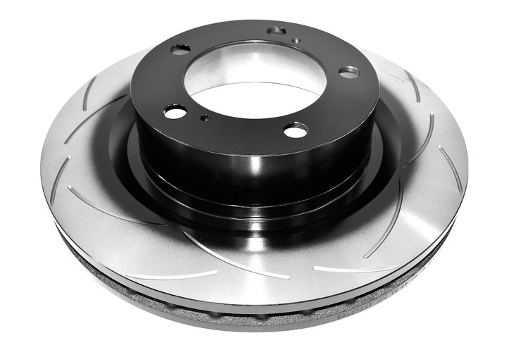 Street Series T2 Slot Brake Disc, 08+ Toyota Sienna 200 Series