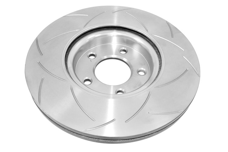 Street Series T2 Slot Brake Disc, 06+ MazdaSpeed3